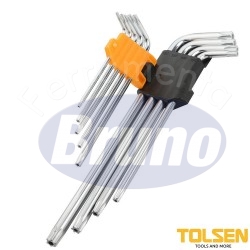 TOLSEN SET 9 PZ CHIAVI TORX...