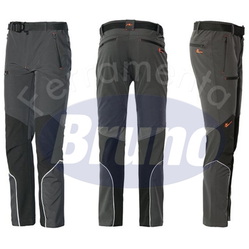 INDUSTRIAL STARTER PANTALONI IN SOFTSHELL "LIGHT EXTREME" GRIGI
